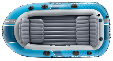 Preview: Intex Schlauchboot Excursion 4 Set